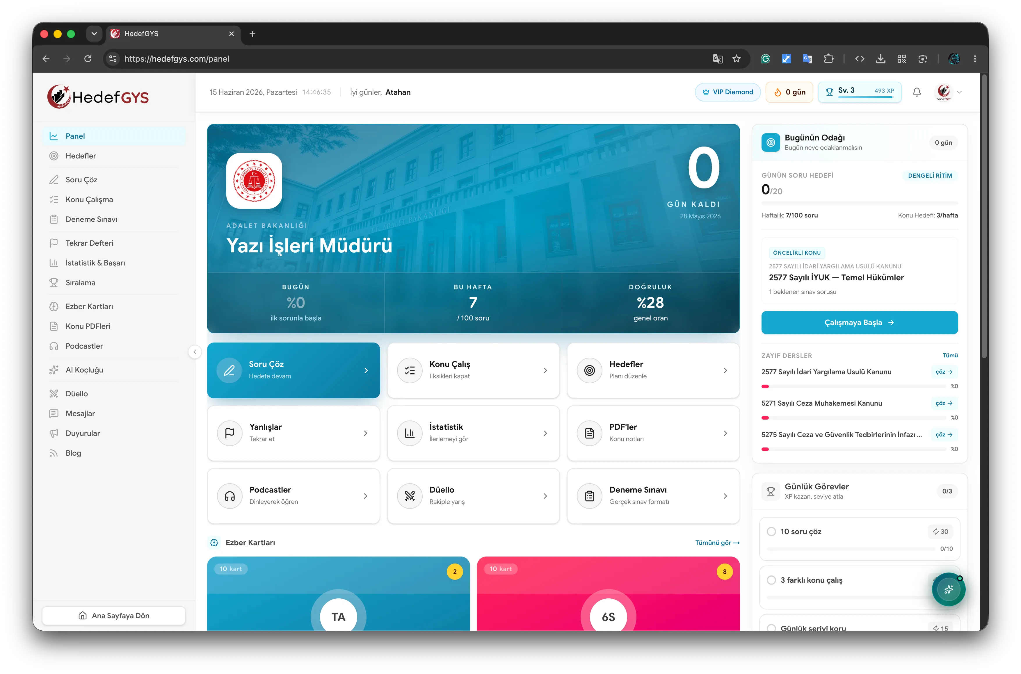 A closer look at the HedefGYS interface