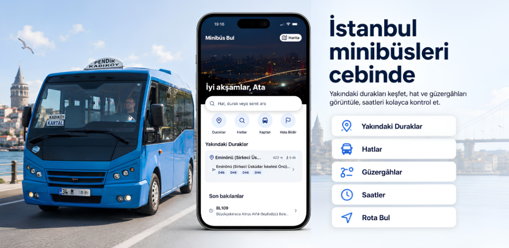 Minibüs Bul app preview